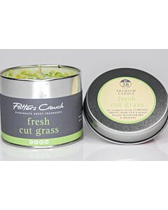 Potters Crouch Candle Tin Fresh Cut Grass